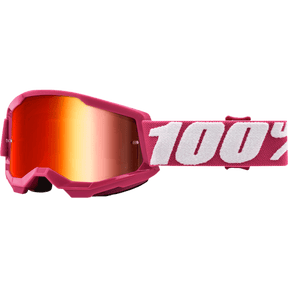 100% STRATA 2 YOUTH GOGGLE FLETCHER MIRROR RED LENS (50032 - 00006) - DRIVEN Canada's Powersports 19626100223250032 - 00006
