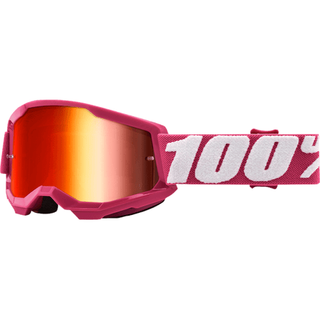 100% STRATA 2 YOUTH GOGGLE FLETCHER MIRROR RED LENS (50032 - 00006) - DRIVEN Canada's Powersports 19626100223250032 - 00006