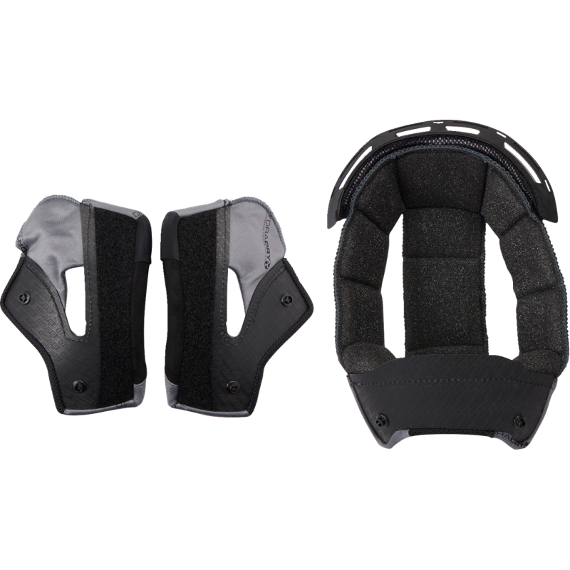 ICON LINER KIT AFLT COMFRT R1 Gray Front - Driven Powersports