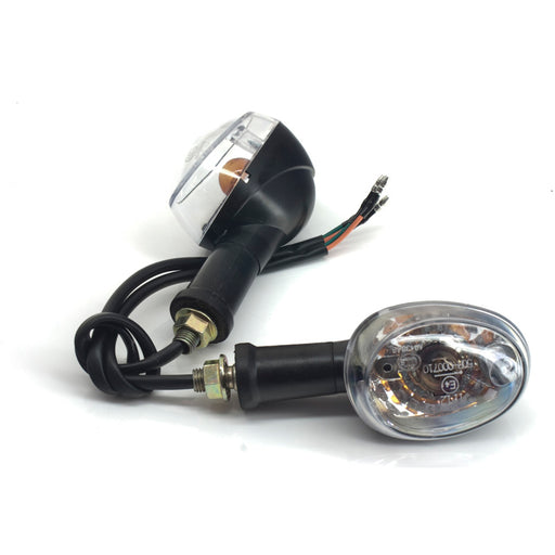 TOXIC TURN SIGNALS ROUND Clear - Driven Powersports