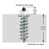 IGRIP SCREW STUDS 30MM 100QTY (SS-30100R) - Driven Powersports