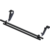 KFI PRODUCTS REAR BUMPER - - KAWASAKI (101800) Black Front - Driven Powersports