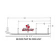 Stud Boy Pilot R2 Skis Shaper Bar (DOO-S2567-45) - Driven Powersports