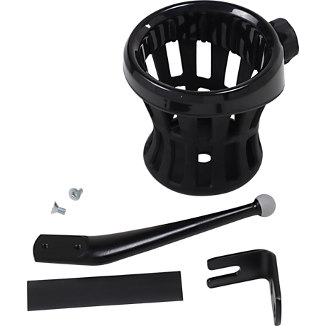 CIRO LLC HOLDER DRINK PASS 14-19 FLHTCU Black Front - Driven Powersports
