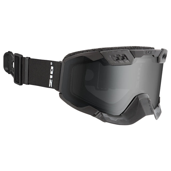 CKX 210° Goggles with Controlled Ventilation for Trail 210 Trail Matte Black Mirror smoke - Driven Powersports