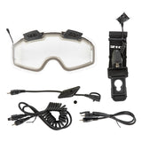 CKX Electric 210° Goggles Lens with Adjustable Ventilation & Accessories Clear 210° - Driven Powersports