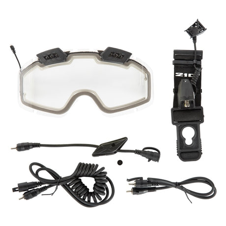 CKX Electric 210° Goggles Lens with Adjustable Ventilation & Accessories Clear 210° - Driven Powersports