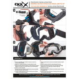 CKX Titan Original Carbon Electric Combo Helmet – Trail and Backcountry Solid Carbon XS - Driven Powersports
