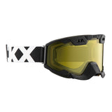CKX 210° Goggles with Controlled Ventilation for Backcountry 210 Off-Road with full strap Matte Black Yellow - Driven Powersports