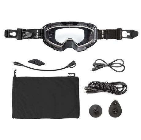 CKX Insulated Electric 210° Goggles for Trail 210 Trail Matte Black PHOTOCHROMIQUE - Driven Powersports