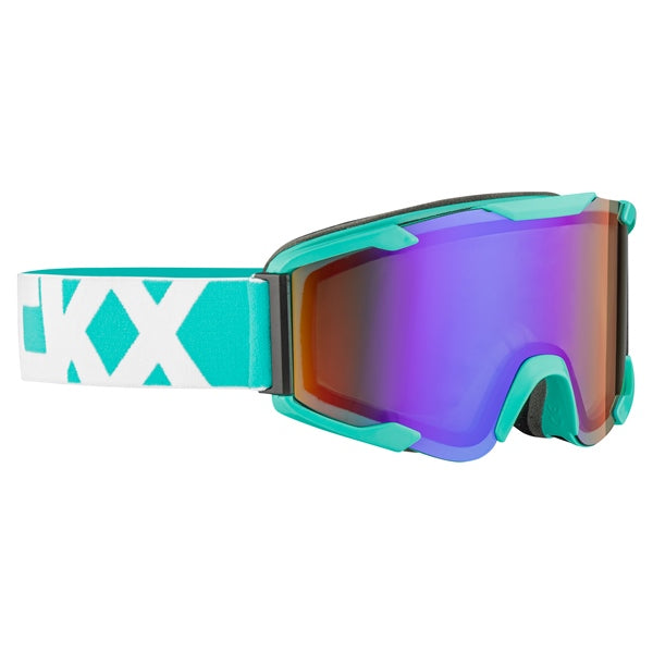 CKX Ghost Goggles, Winter Turquoise REVO TURQUOISE MIRROR - Driven Powersports