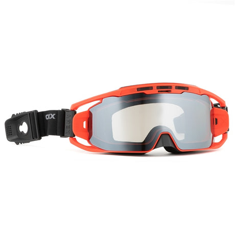 CKX Apex Goggle Black/Red Double Revo silver mirror/Smoke - Driven Powersports