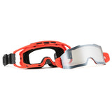 CKX Apex Goggle Black/Red Double Revo silver mirror/Smoke - Driven Powersports