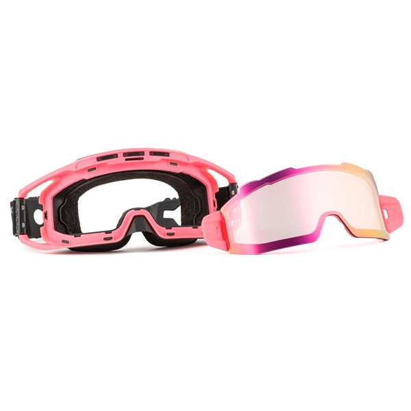 CKX Apex Goggle Black/Pink Double Revo PinK Mirror/Pink - Driven Powersports