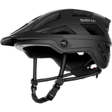 SENA M1 EVO SENA MTB HELMET Matte Black Front - Driven Powersports