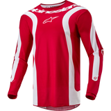 ALPINESTARS JERSEY F-LURV Red/White Front - Driven Powersports