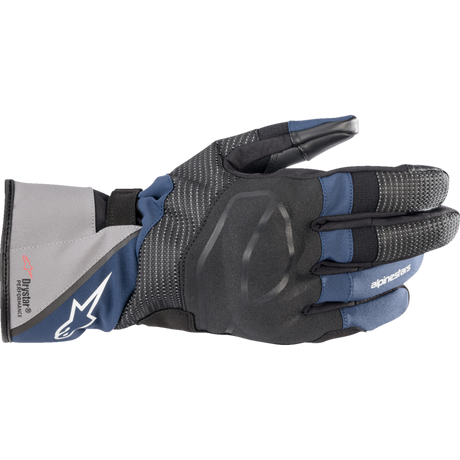 ALPINESTARS GLOVE ANDES V3 Black/Blue Front - Driven Powersports