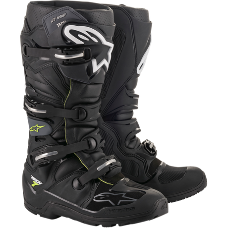 ALPINESTARS BOOT T7 END DS Black/Gray Front - Driven Powersports