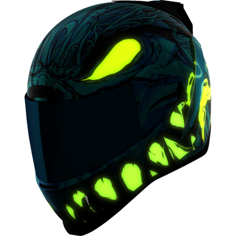 ICON HELMET AIRFORM MIPS MANIK'RR Light Blue Front - Driven Powersports