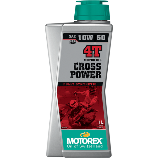 MOTOREX (CS/10) CROSS POWER 10W50 1 LITRE Front - Driven Powersports