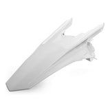 POLISPORT R FENDER EXC (W/O SP) 125/200/250/300 17 KT White - Driven Powersports