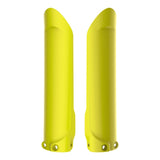 POLISPORT FORK GUARDS KTM/HUSQVARNA (15-) FLO Yellow - Driven Powersports