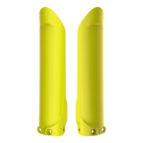 POLISPORT FORK GUARDS KTM/HUSQVARNA (15-) FLO Yellow - Driven Powersports