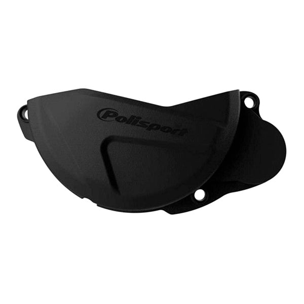 Polisport Clutch Cover Protector For Honda CRF450R/CRF450RX Black - Driven Powersports