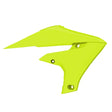 POLISPORT %RADIATOR SCOOPS YZ450F 18-19 FLO Yellow - Driven Powersports