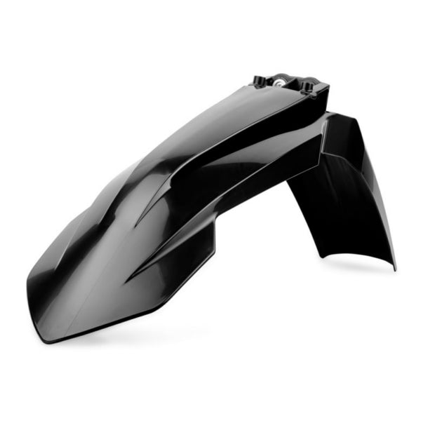 POLISPORT FRONT FENDER EXC/EXC-F 17 Black - Driven Powersports
