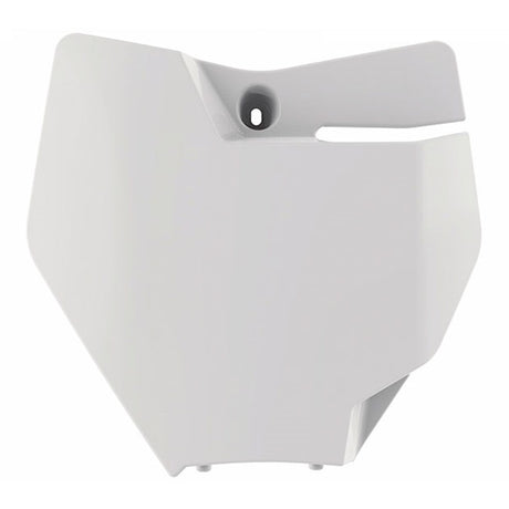 POLISPORT NUMBER PLATE 85SX 18 OEM White - Driven Powersports