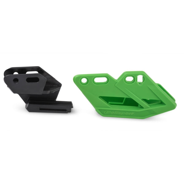 POLISPORT PERF CHAIN GUIDE KX250F/450F (09-16) Green - Driven Powersports