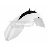 POLISPORT FRONT FENDER KTM 85SX 13-14 White - Driven Powersports