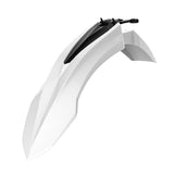 POLISPORT FRONT FENDER BETA RR 2T/4T (12-16) OEM (11/13) White - Driven Powersports