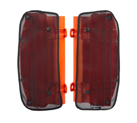 Polisport Mesh Protector Radiator For Gas Gas / Husqvarna / Ktm Black - Driven Powersports