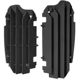 POLISPORT RADIATOR LOUVERS KX250F (13-15) Black - Driven Powersports