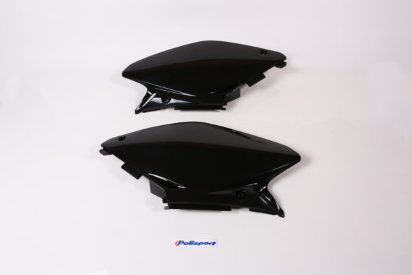 POLISPORT SIDE PANELS CR125R/CR250R (02-07) Black - Driven Powersports