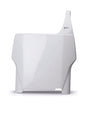 POLISPORT NUMBER PLATE CR125/250/250F/450F (04-07) OE White - Driven Powersports