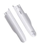 POLISPORT FORK PROTECTOR RM125-250 01-06. White - Driven Powersports