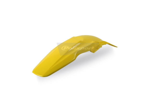 POLISPORT REAR FENDER RMZ250 2008 RM01 YELLOW. (8568800001) - Driven Powersports