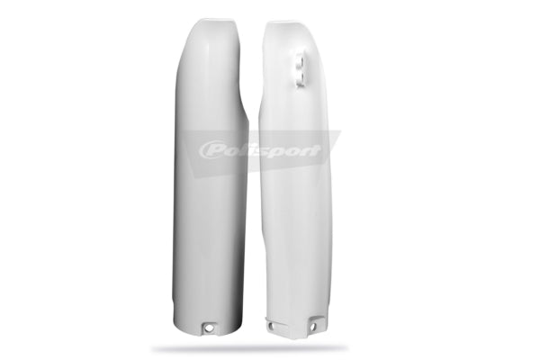 POLISPORT FORK PROT YZ125/250/250F/450F 2005-07. White - Driven Powersports