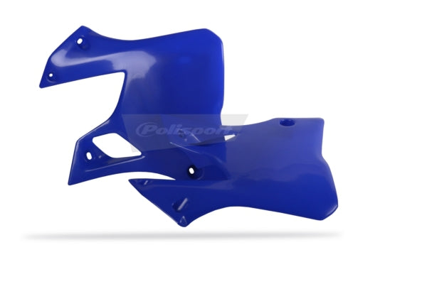 POLISPORT RADIATOR SCOOPS '98 BLUE' YZ125-250 96-01. (8414000004) - Driven Powersports