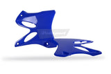 POLISPORT RADIATOR SCOOPS 98BLUE YZ125-250 02-08. (8426000003) - Driven Powersports