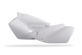 POLISPORT SIDEPANELS YZ125-250 96-01 WHITE. (8415000001) - Driven Powersports