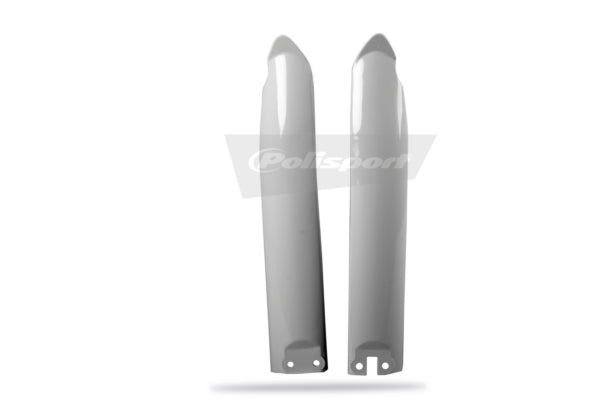 POLISPORT FORK PROTECTOR KX125-KX250-KX500 94-02. White - Driven Powersports