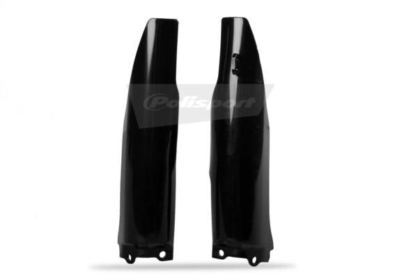 POLISPORT FORK PROTECTOR RMZ250/KX125/250 04-06. Black - Driven Powersports