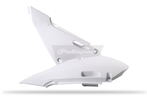 POLISPORT SIDE PANEL KX65/KLX110/RM65/DRZ110 01-03. White - Driven Powersports