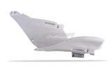 POLISPORT SIDE PANELS KX125-KX250 99-02. White - Driven Powersports