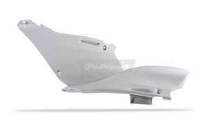 POLISPORT SIDE PANELS KX125-KX250 99-02. White - Driven Powersports