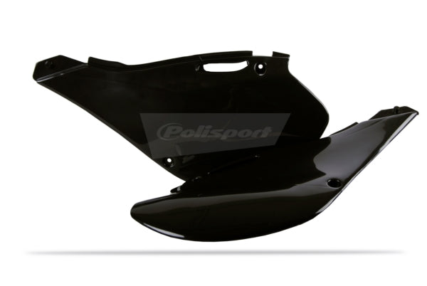 POLISPORT SIDE PANELS KX125-KX250 99-02. Black - Driven Powersports